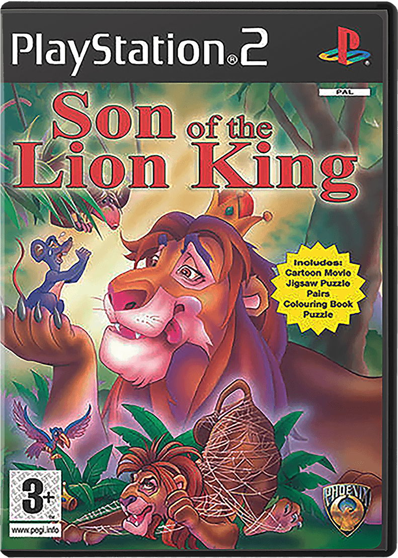 Son of the Lion King box art for Playstation 2